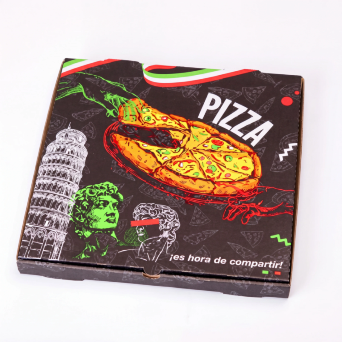 Caja para Pizza 40 × 40 × 4 cm